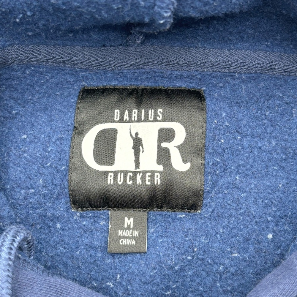 Darius Rucker Dallas Cowboys Hoodie Sweatshirt Football NFL Navy Blue Gray - Picture 3 of 7